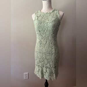 Forever 21 Mint Lace Midi Dress